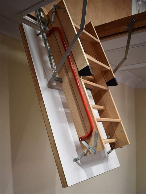 Deluxe Wooden Loft Ladder With Twin Handrails Wonkee Donkee Tools