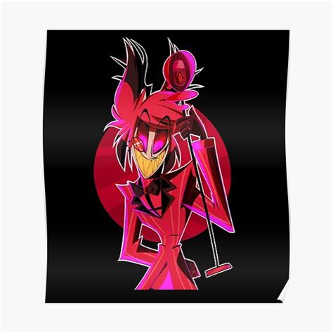 Hazbin Hotel Alastor Poster For Sale By Seyd Art Redbubble