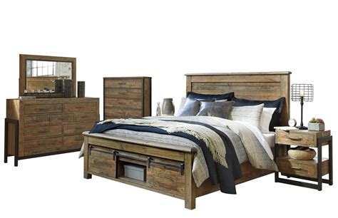 The only downside is the quality of the furniture. Ashley Furniture Sommerford 6 PC Bedroom Set: Cal King ...