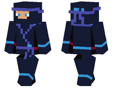 Cool Blue Ninja Minecraft Pe Skins
