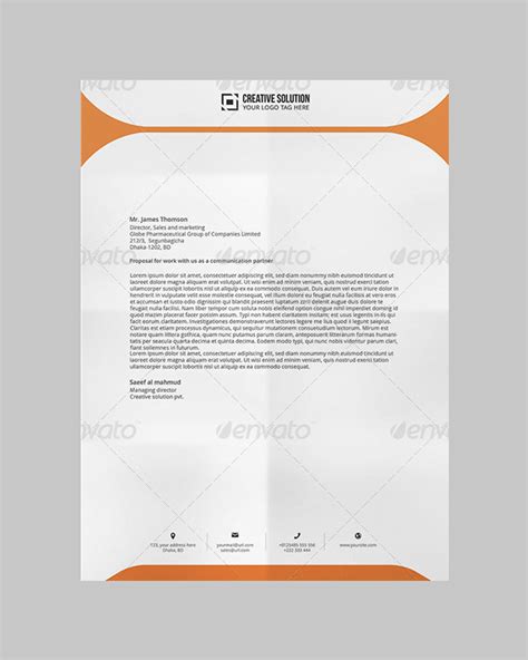 A cover letter is your introduction to a potential employer. 32+ Word Letterhead Templates - Free Samples, Examples ...