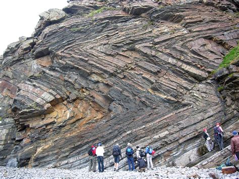 Recumbent Chevron Folds Geology Geology Rocks Nature