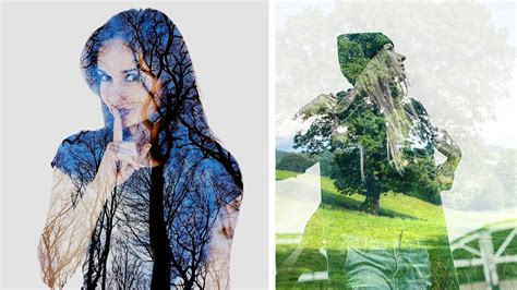 Multiple Exposure Or Double Exposure In Camera Dslr Photography
