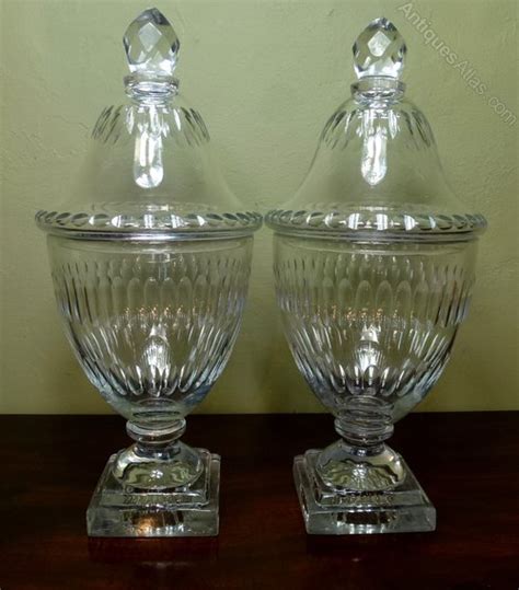 Antiques Atlas Pair Of Regency Cut Glass Vases