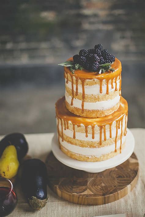 11 Of The Best Naked Wedding Cakes Chwv