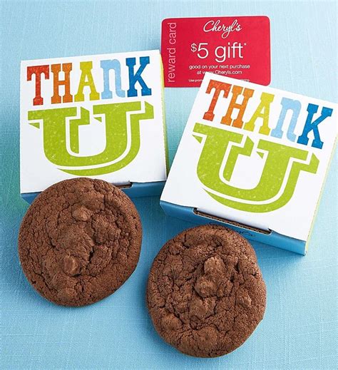 Thank U Cookie Card Thank You Ts A Sweet Way To