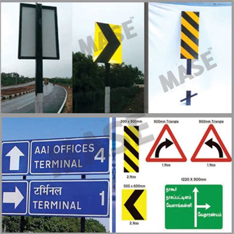 Traffic Sign Board Manufacturer Traffic Sign Board Exporter