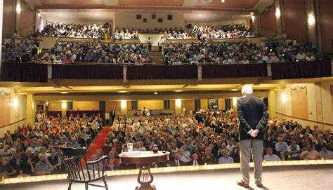 The Pioneers Author David McCullough Speaks In Marietta Peoples Bank Theatre