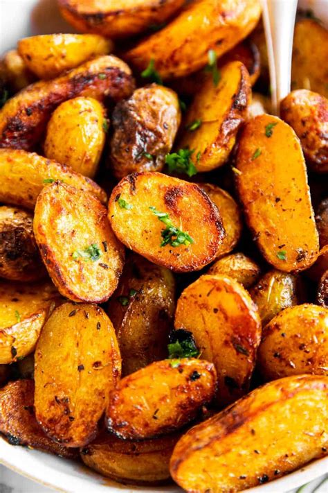 Roasted Baby Potatoes Recipe Savory Nothings