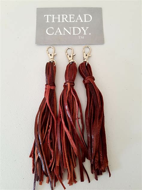 Leather Tassels Thread Candy