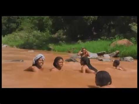 ZULU MAIDENS BATHING IN A RIVER IN SOUTH AFRICA YouTube