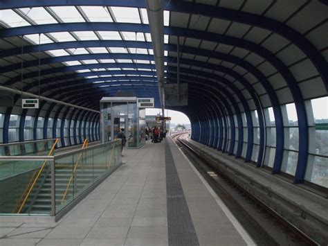 London City Airport Dlr Station Newham 2005 Structurae