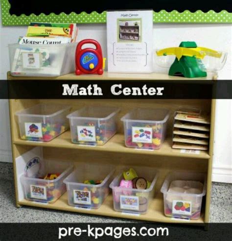 Math Center Preschool Math Centers Math Center Math Centers