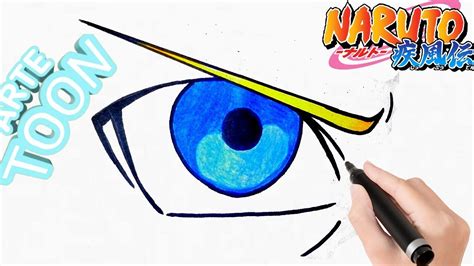 Como Dibujar El Ojo De Naruto How To Draw The Eye Of Naruto