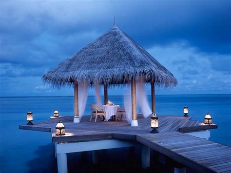 romantic night at maldives - http://69hdwallpapers.com ...