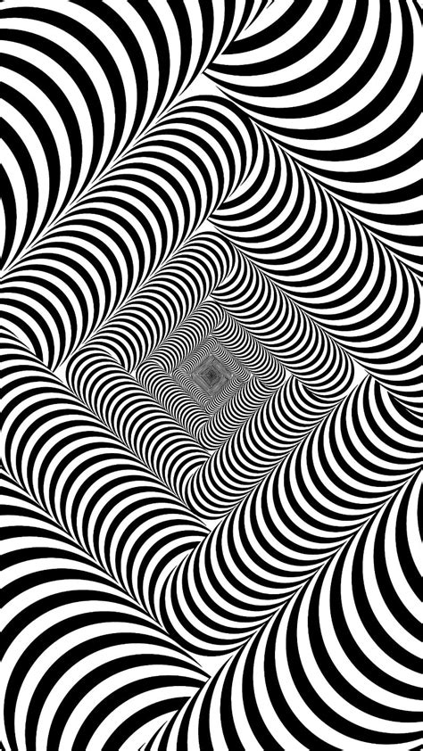 Optical Illusion Hurt Your Eyes Keep Distance Hd Phone Wallpaper