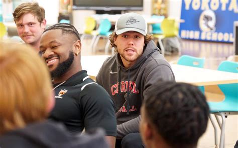 Ivy League Football All Stars Visit Dodea Players Ahead Of Bowl Game In