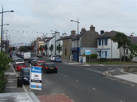 Greencastle Street Kilkeel In Festive © Eric Jones Geograph