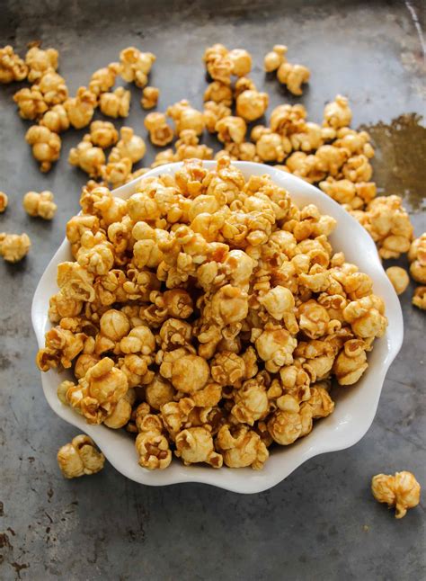 Easy 10 Minute Microwave Caramel Corn Best Ever Layers Of Happiness