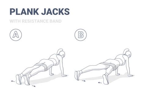 20 Plank Jacks Exercise Stock Photos Pictures And Royalty Free Images