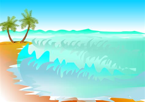 Download High Quality Waves Clipart Beach Transparent Png Images Art