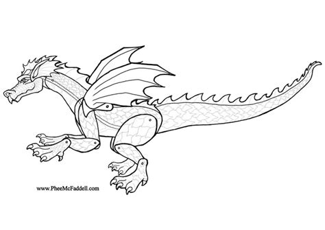 Dibujo para colorear Dragón Dibujos Para Imprimir Gratis Img 8991