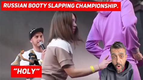 booty slap championship fromrussiawithslaps youtube