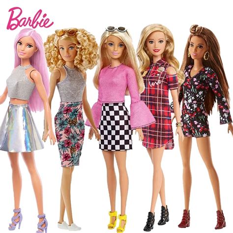 Original Barbie Dolls Brand Assortment Fashionista Girl Fashion Doll