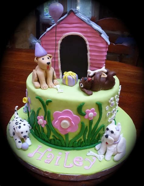 Dog birthday cake recipes fall into two categories: Dog Party! - CakeCentral.com