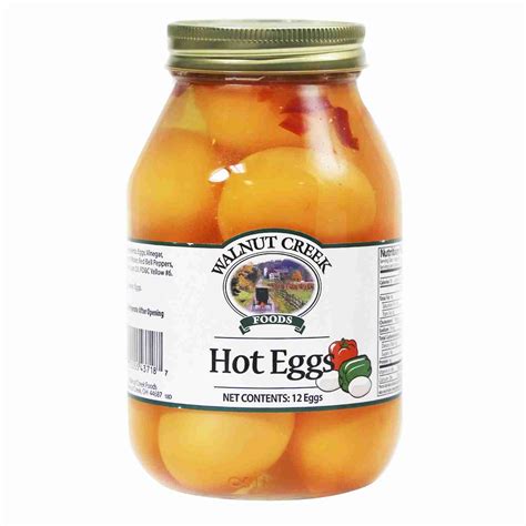 Pickled Hot Eggs Oak Hill Bulk Foods