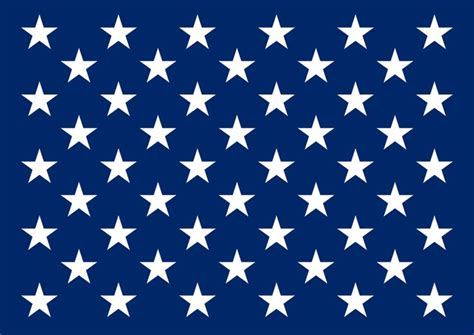 naval jack  blue field   white stars