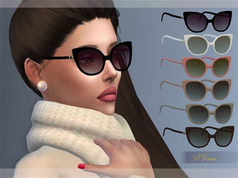 Cat Eye Sunglasses Sims 4 Toddler Sims 4 Children Sims 4 Vrogue
