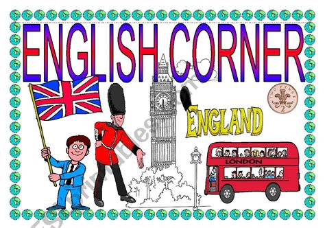 English Corner Esl Worksheet By Cabotewe