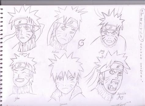 Naruto Expressions By Paddy852 On Deviantart
