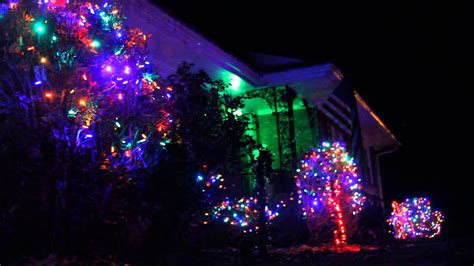 Christmas Lights To Music Tso Wizards In Winter 2014 Youtube