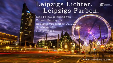 Photography Exhibition Leipzigs Lichter Leipzigs Farben Studentenwerk Leipzig