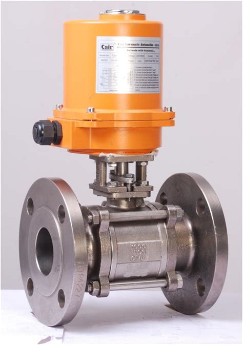 Motorized Actuated Ball Valve By Cair Euromatic Automation Pvt Ltd