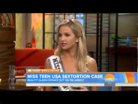 Miss Teen Usa Nude Photo Extortion Youtube