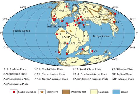 Global Palaeogeographic Map Of The Early Cretaceous 120 Ma Modified