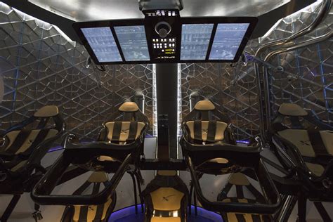 The interior of a spacex crew dragon shows accommodations for flight crew and supplies. Look How Much Nicer The Interior Of Elon's Musk Space Capsule Is Compared To The Soyuz ...