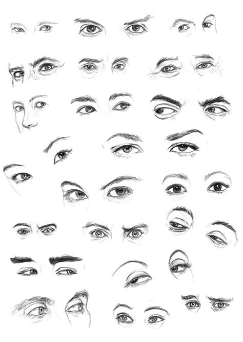 And if you look closely, each individual hair is gathered into small clusters around the eye. 25 Amazing Drawings of Eyes Online Drawing Lessons | Kresby