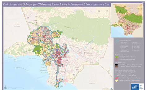 Los Angeles City Council District Map
