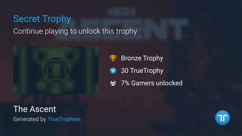 Completed All Missions Trophy In The Ascent