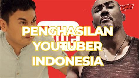 7 Youtuber Ngetop Indonesia Yang Penghasilannya Fantastis Banget Youtube