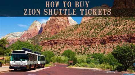 Zion Shuttle Service Guide 2022