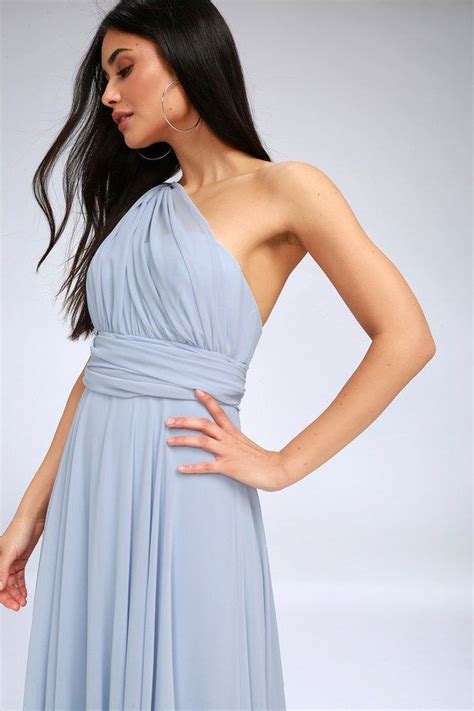 Magical Evening Periwinkle Blue Convertible Maxi Dress Convertible Maxi Dress Dresses Maxi Dress