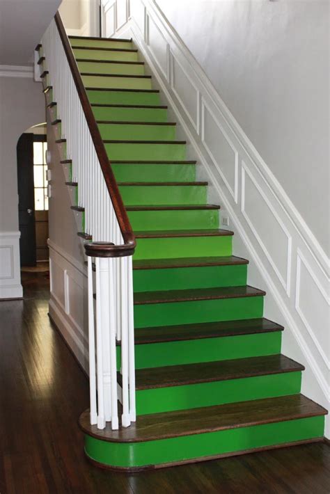 16 Brilliant Painted Stairs Ideas - Rhythm of the Home