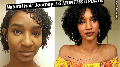 6 Months Natural Hair Growth Natural Hair Growth Progress Big Chop