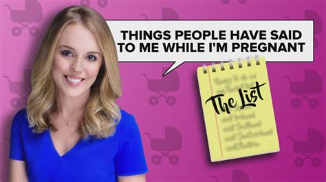 The List Things People Have Said To Me While Pregnant According To