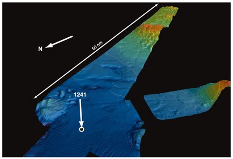 Figure F2 High Resolution Swath Bathymetry Illustrated In An Oblique